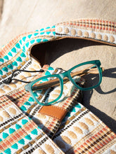 Load image into Gallery viewer, BP20862 - Seaglass-Matte Teal /Walnut Wood /Blue Light Lens: 1.75
