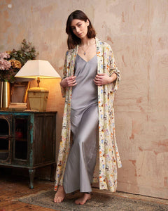FABLE Catherine Rowe Pet Portraits Margarita Green Kimono