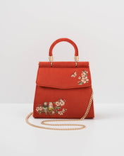 Load image into Gallery viewer, Lovebirds Mini Top Handle Tote by FABLE England
