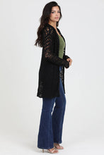 Load image into Gallery viewer, XHN02-ASIS HOODED CARDIGAN SWEATER: TAN-IVORY / L
