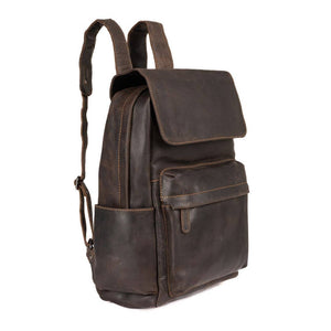 Leather Vintage Backpack Scott- Sandal