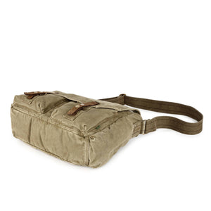 Coastal Canvas Messenger: Army Green