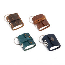 Load image into Gallery viewer, Miniature Journal  keyring: Navy Blue

