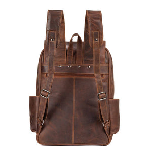 Leather Vintage Backpack Scott- Sandal