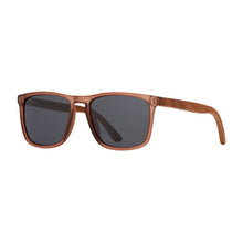 Load image into Gallery viewer, BP18011 - Cail - Matte Brown / Walnut Wood / Smoke Polarized
