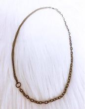 Load image into Gallery viewer, Bronze Ball and Chain Necklace
