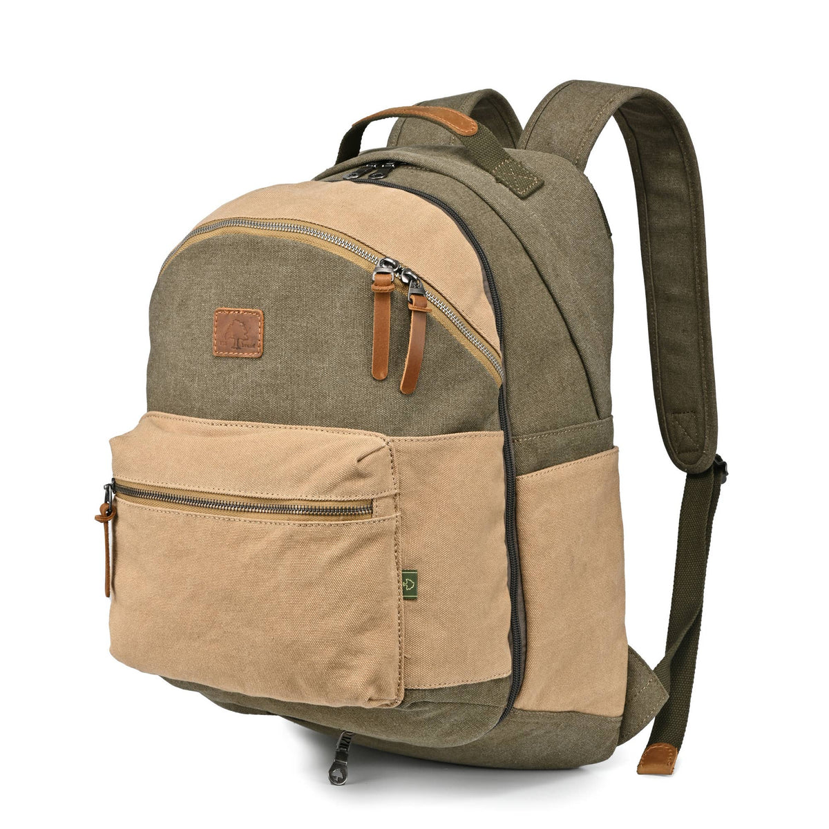 Trail Tree Double Backpack: Army Green – WOLFHOME