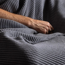 Load image into Gallery viewer, Blissful Bamboo Waffle Throw Blanket
