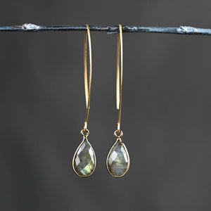 Long Wire w/ Semi Precious Stone