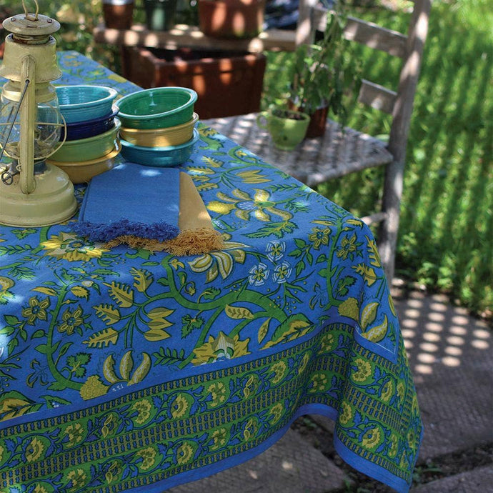 Emily Blue Tablecloth