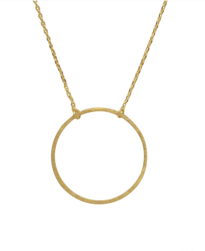 Zen Circle Necklace