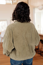 Load image into Gallery viewer, Primrose Corduroy Jacket in Olive

