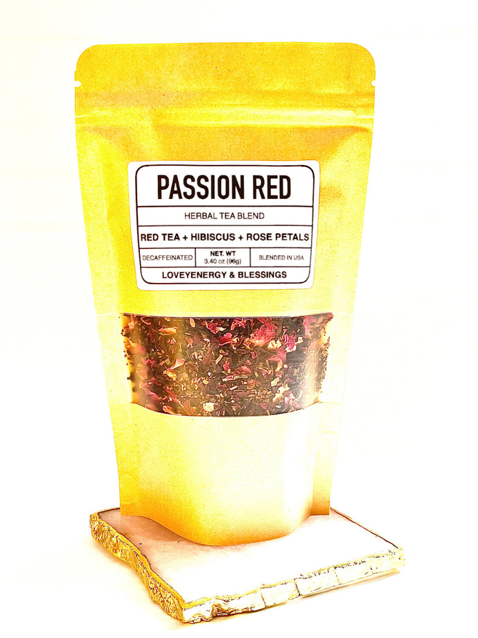 PASSION RED Handcrafted Loose Herb Tea
